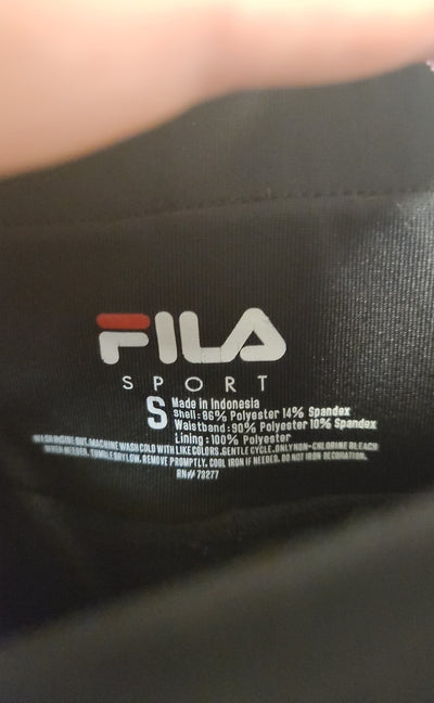 Fila Women's Size S Black Active Shorts
