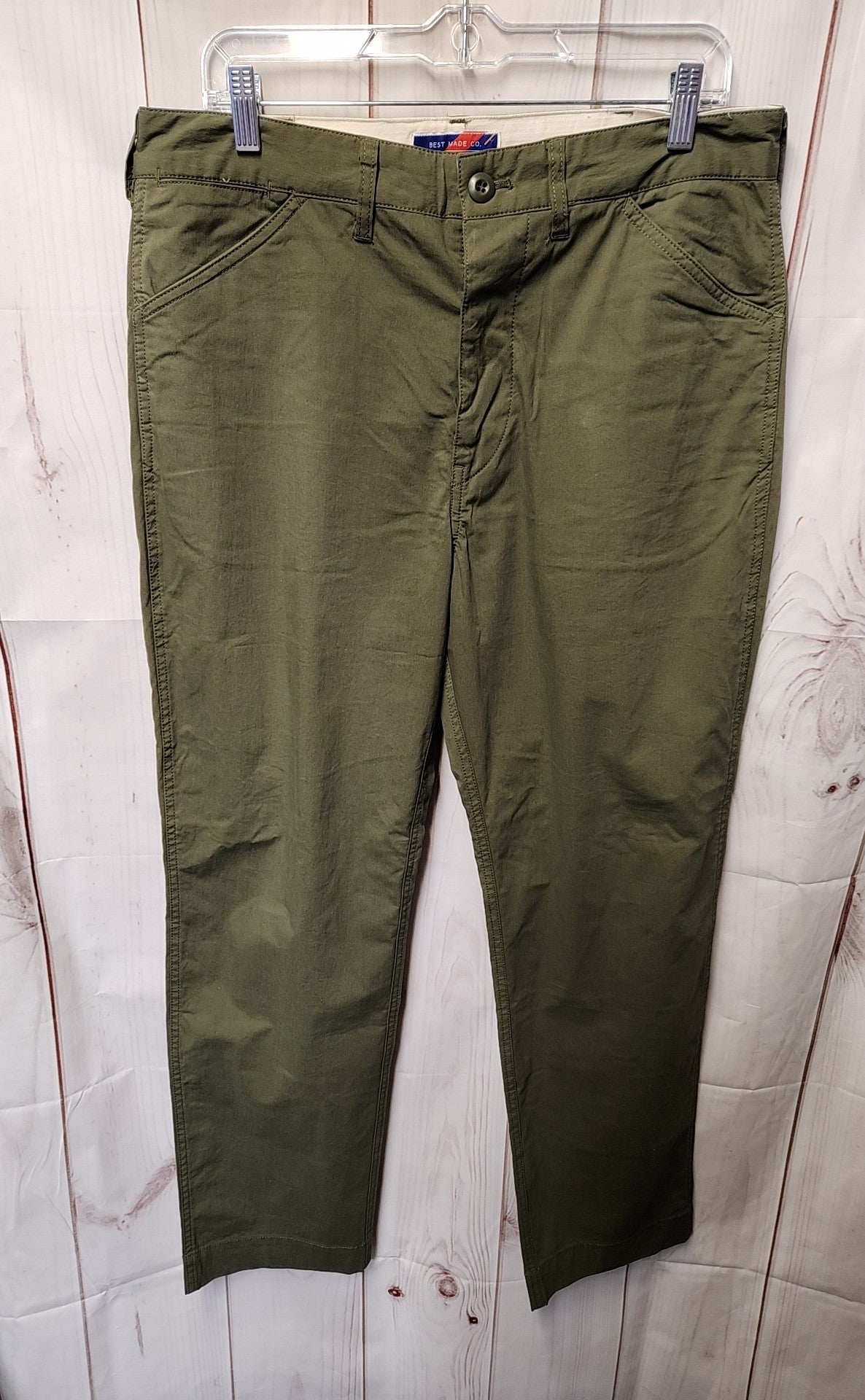 Best Made Co. Men's Size 32x32 Olive Green Pants