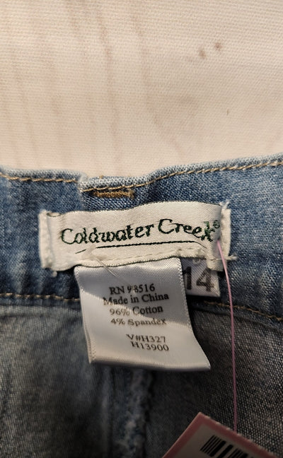 Coldwater Creek Women's Size 14 Blue Jeans