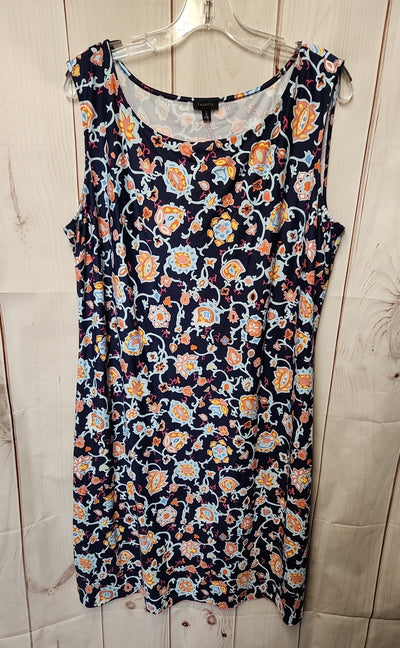 Talbots Women's Size XL Navy Dress