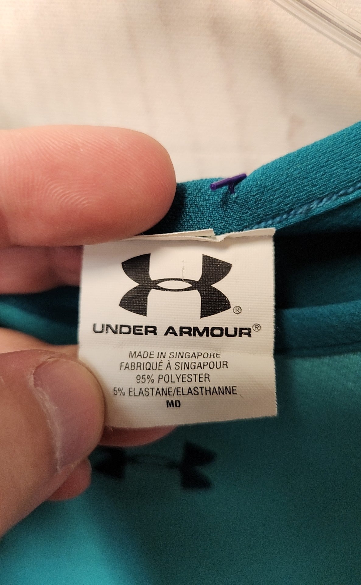 Under Armour Women's Size M Green Long Sleeve Top