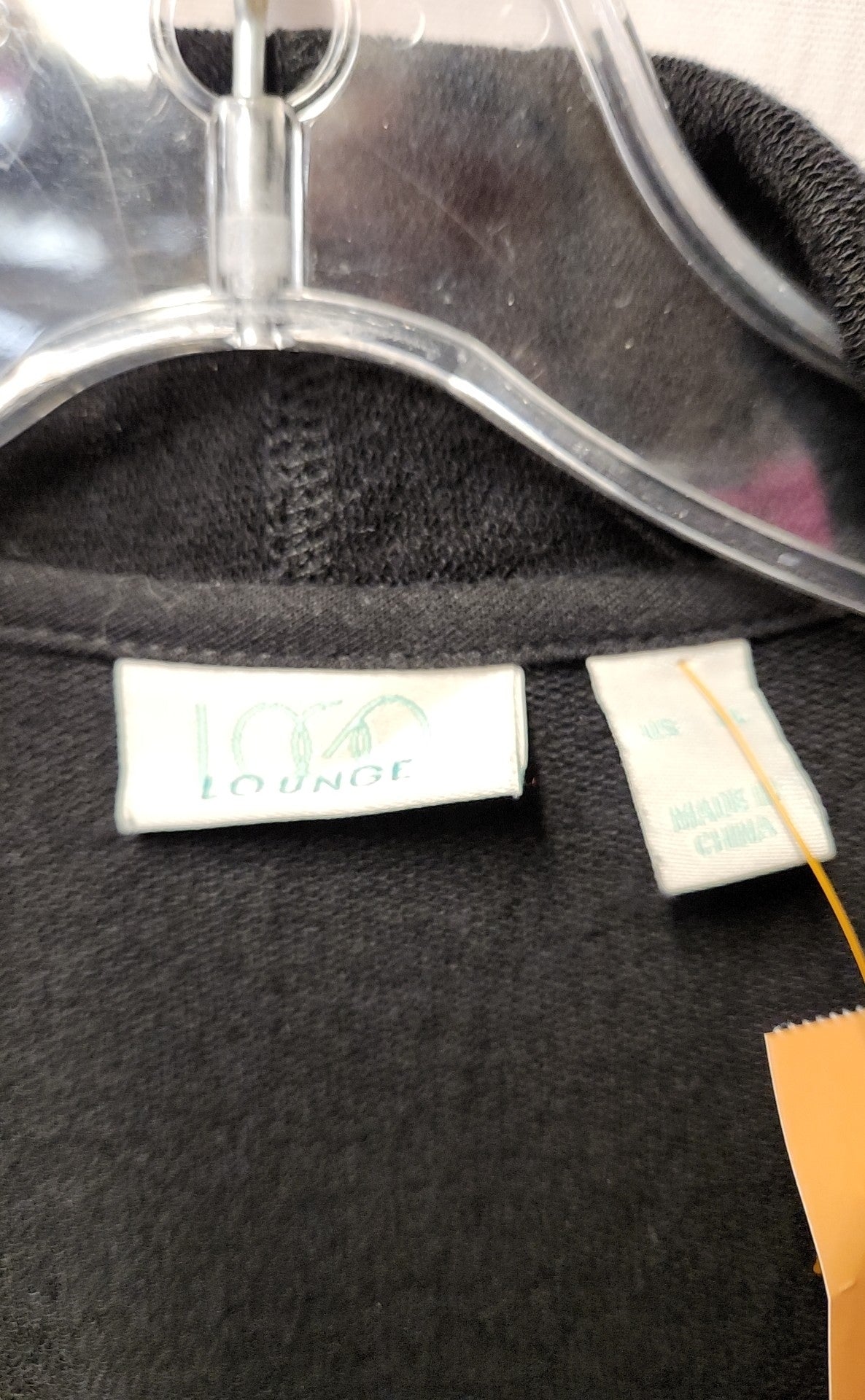 Logo Women's Size XL Black Cardigan