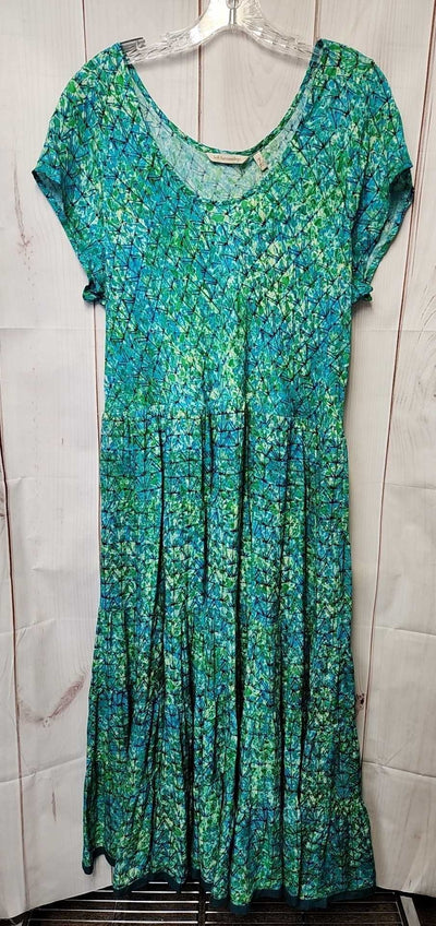 Soft Surroundings Women's Size 1X Green Dress