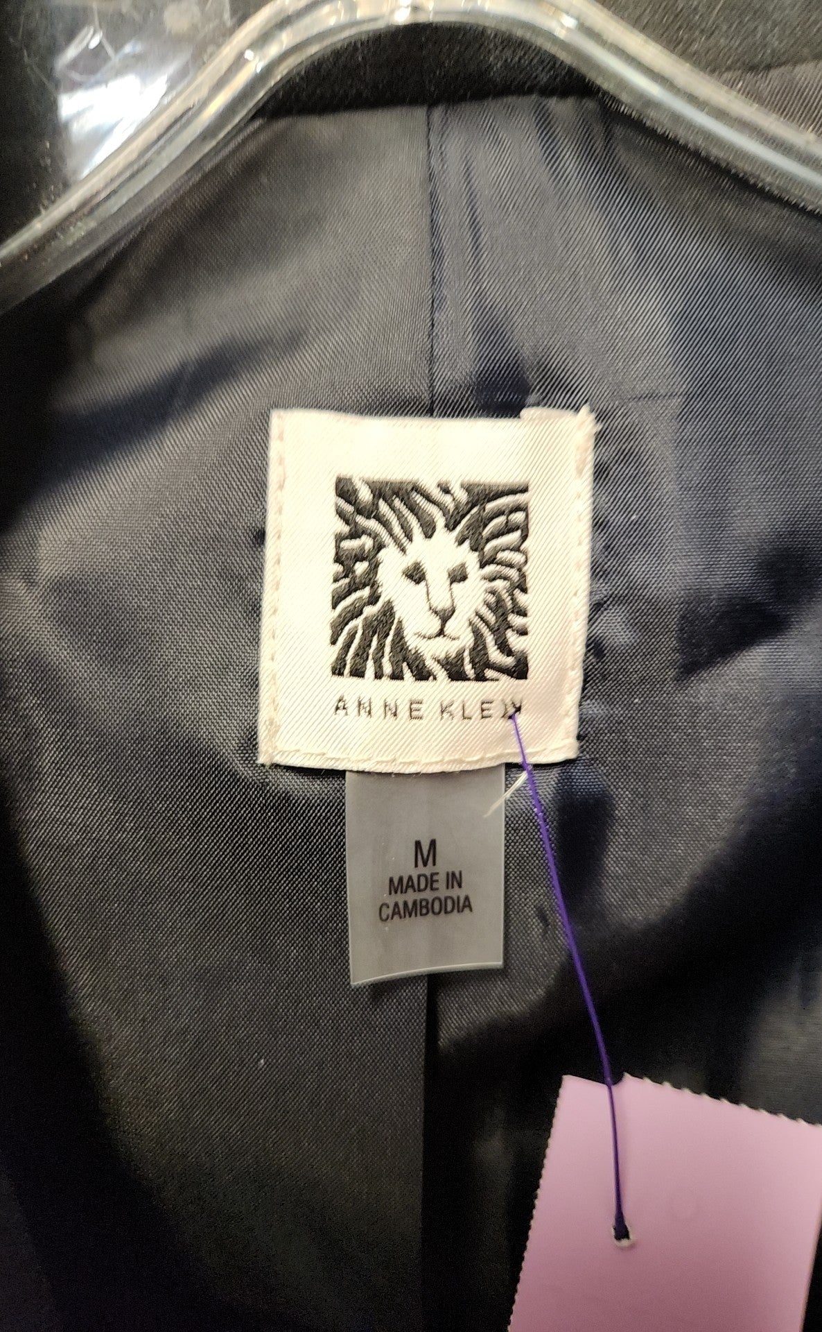 Anne Klein Women's Size M Navy Jacket