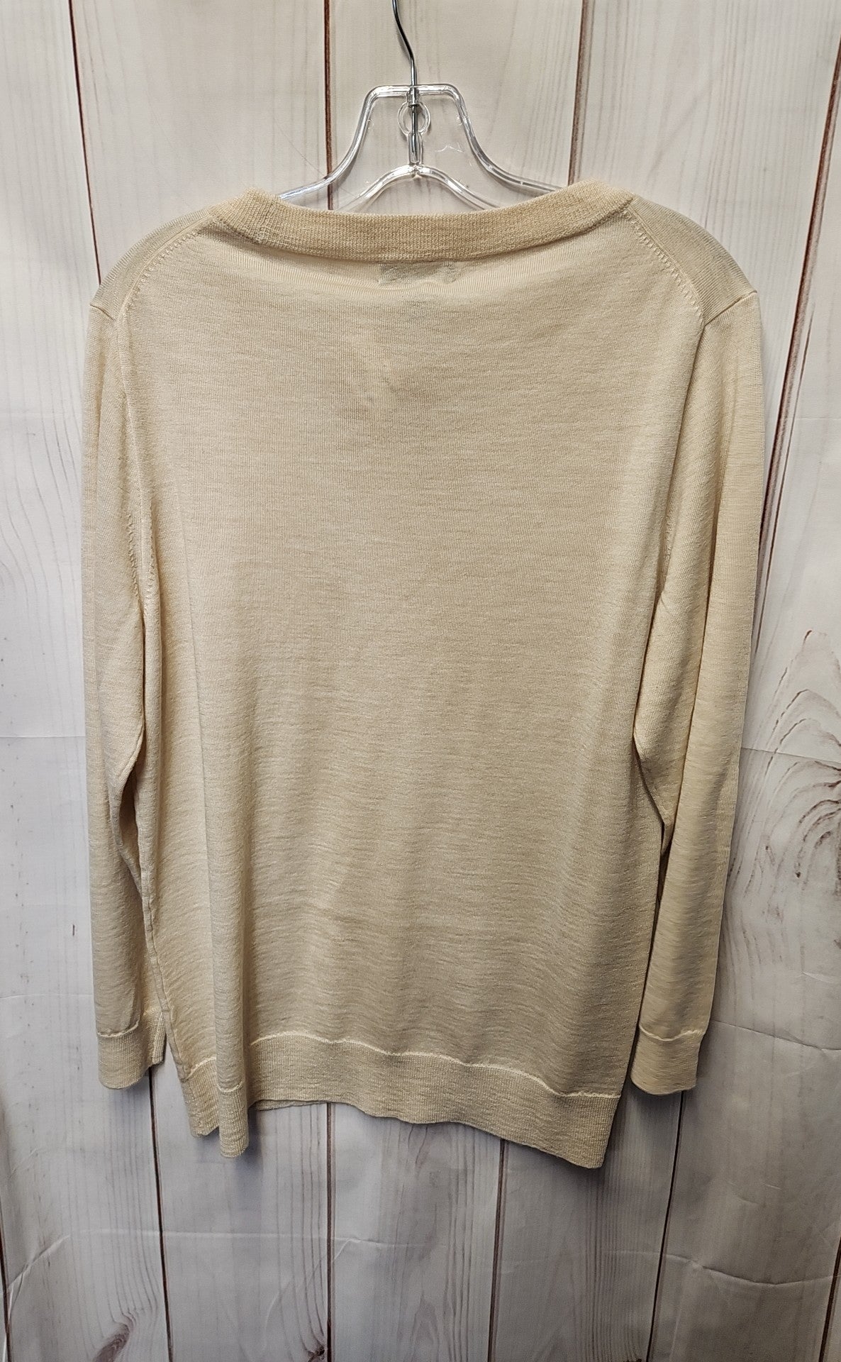 NWT J Crew Women's Size XL Beige Sweater