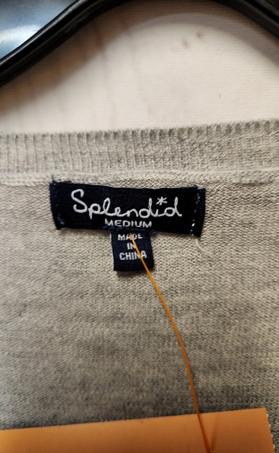 Splendid Women's Size M Gray Sweater