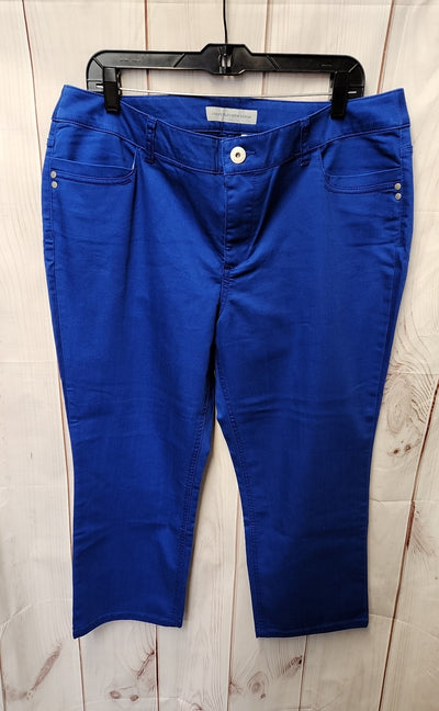 Chico's Women's Size 3 = US 16 Blue Pants