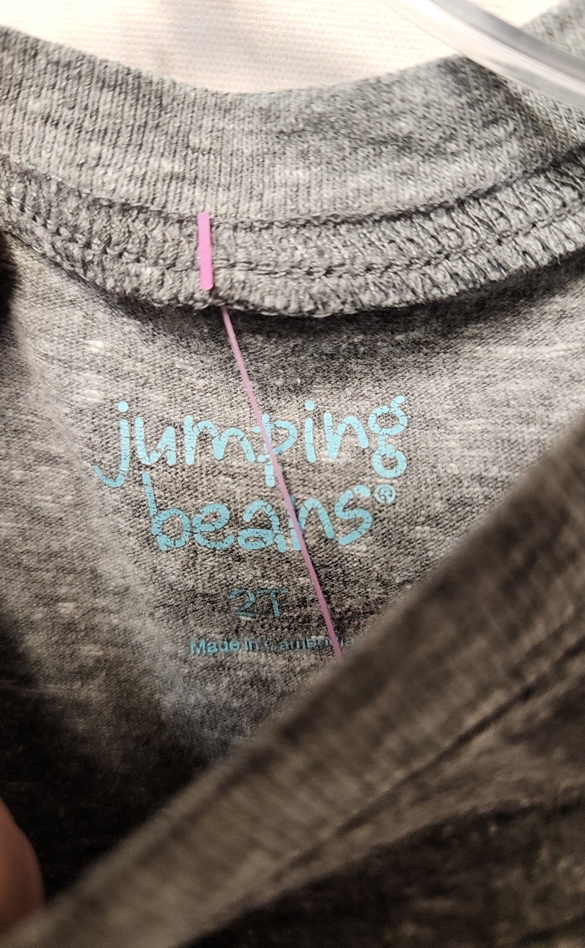 Jumping Beans Boy's Size 2 Gray Shirt