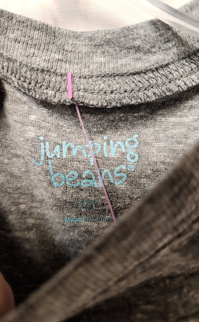 Jumping Beans Boy's Size 2 Gray Shirt