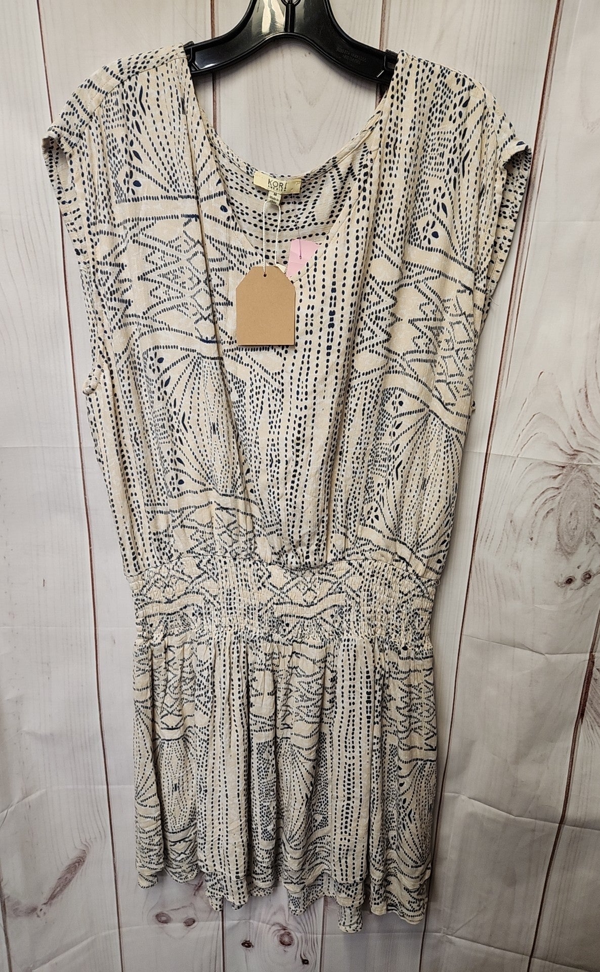 NWT Kori Women's Size M Peach Dress