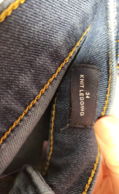 Gap Denim Women's Size 34 (18/1X) Blue Jeans Knit Legging Stretch Jeggings