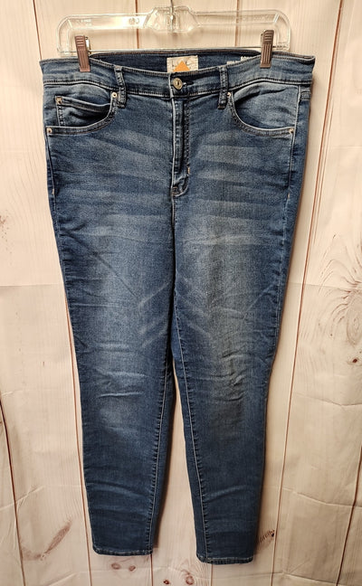Nicole Miller Women's Size 32 (13-14) Blue Jeans Soho High Rise Ankle Skinny