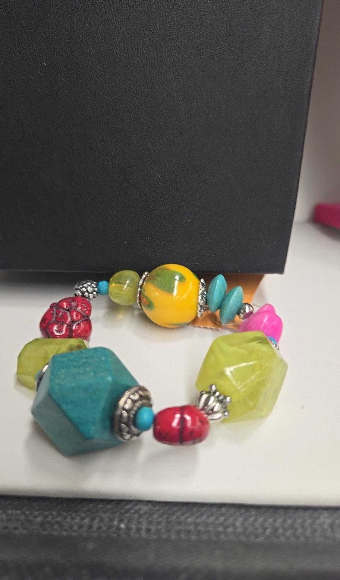 Multi-Color Beaded Bracelet
