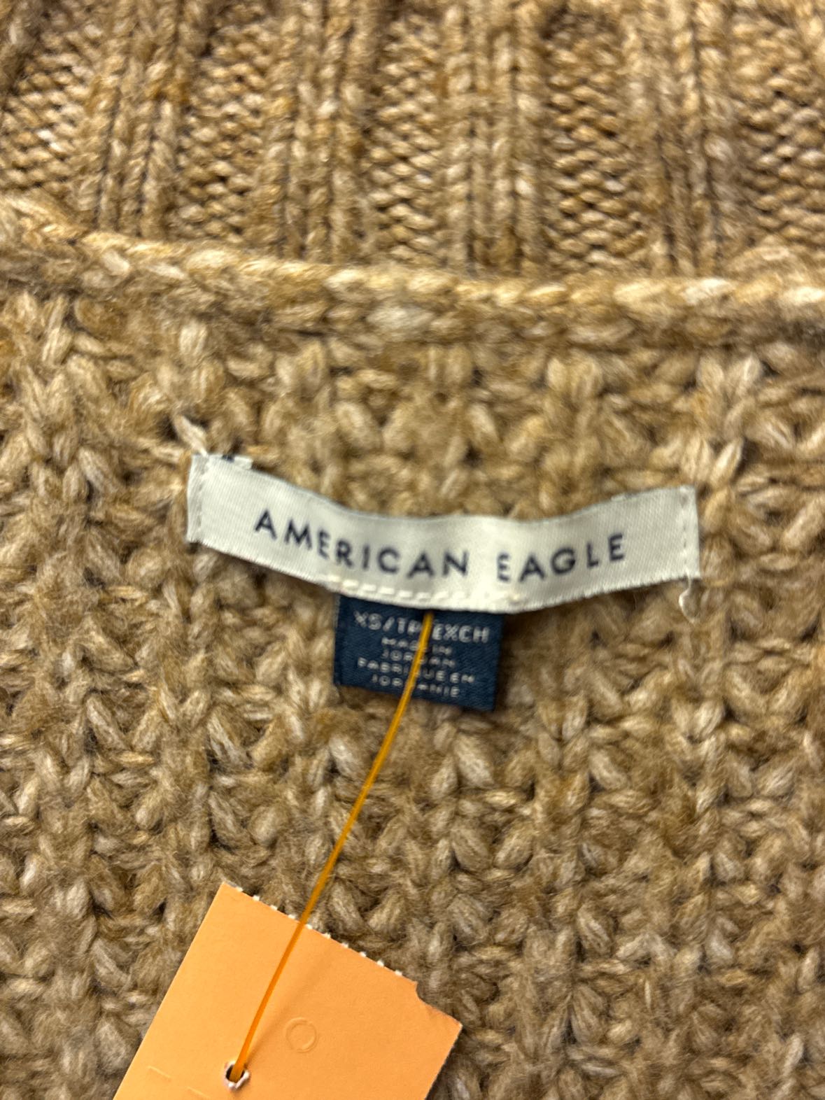 American Eagle Women's Size XS Brown Sweater