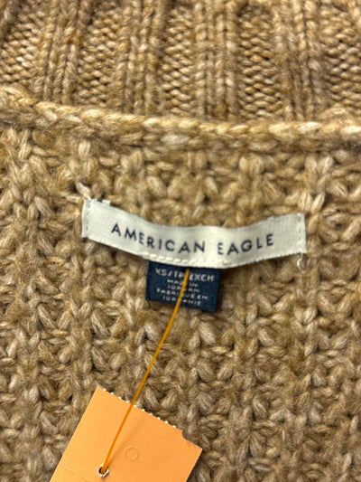 American Eagle Women's Size XS Brown Sweater
