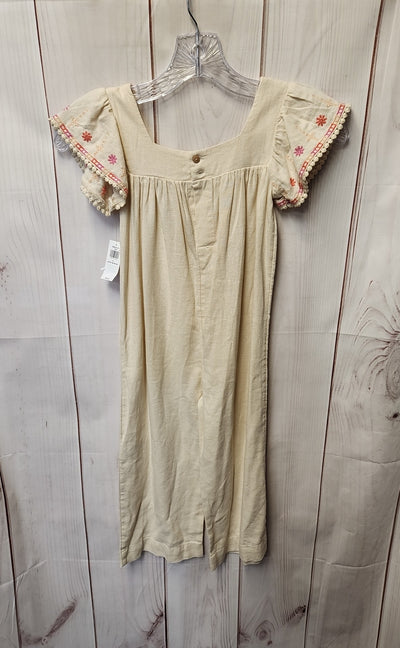 NWT Old Navy Girl's Size 4 Beige Jumpsuit