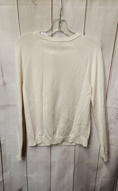Loft Women's Size M White Sweater