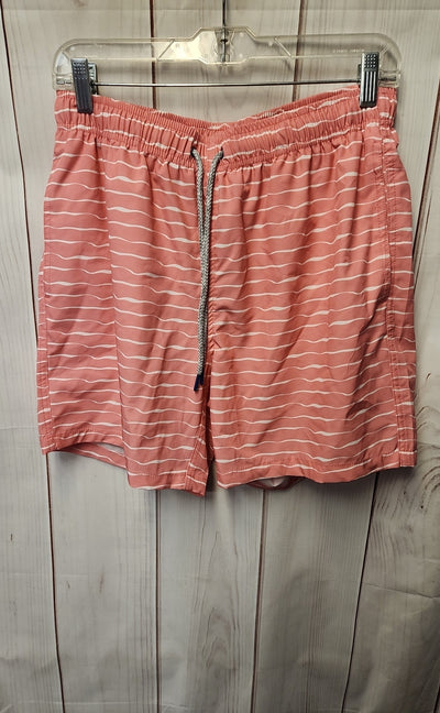 Rainforest Men's Size S Pink Swim Trunks