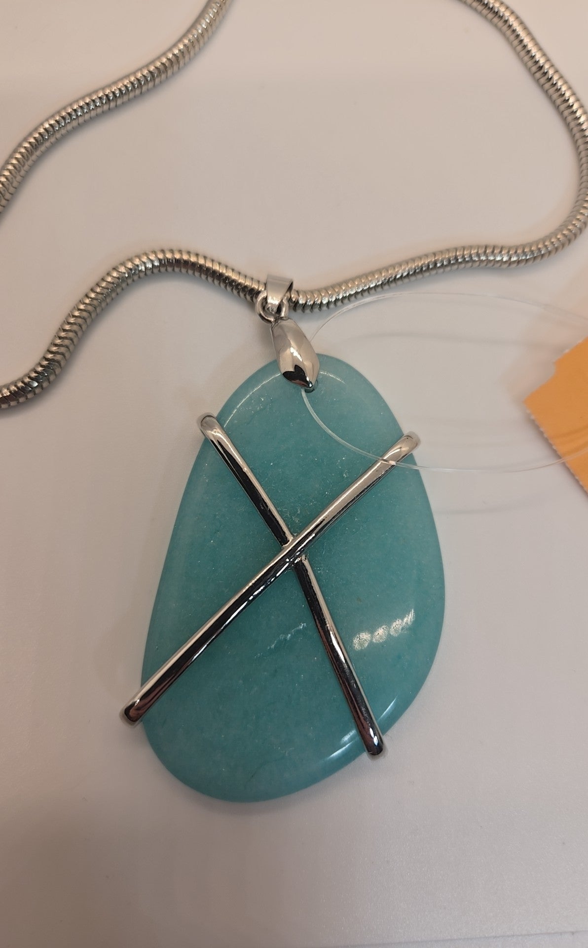 Blue Stone Necklace