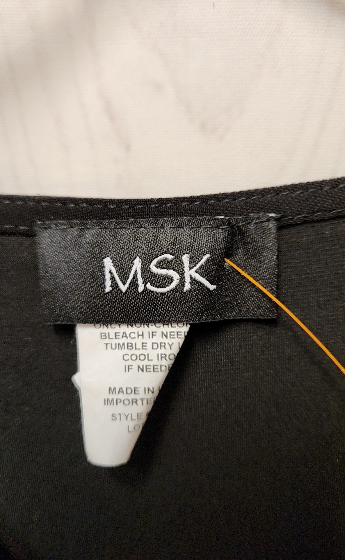 Msk Women's Size M Black Dress