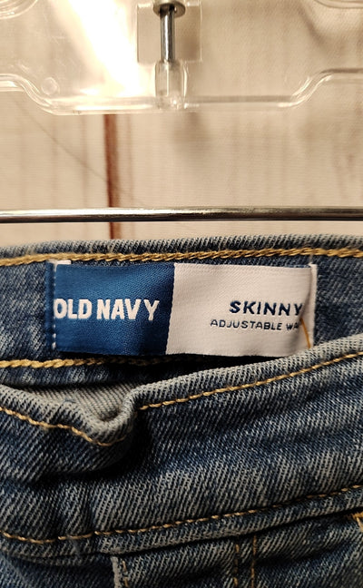 Old Navy Girl's Size 2 Blue Jeans Adjustable Skinny