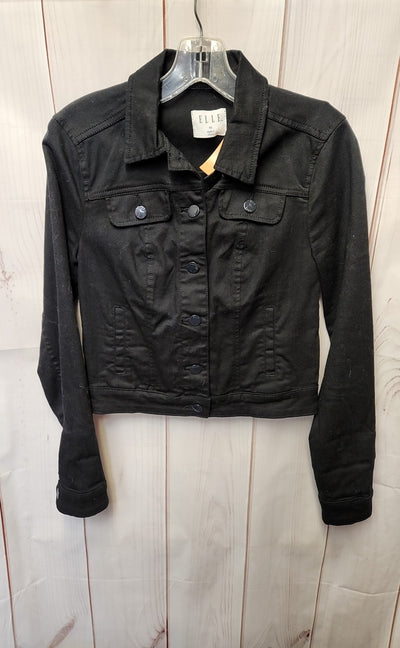 Elle Women's Size XS Black Denim Jacket