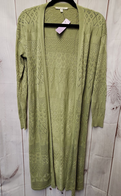 Cyrus Women's Size S Green Cardigan