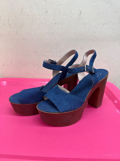 Mix No6 Women's Size 8-1/2 Blue Pumps