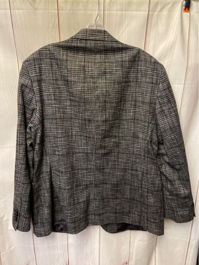 Joseph Abboud Men's Size 46 Gray Sport Coat