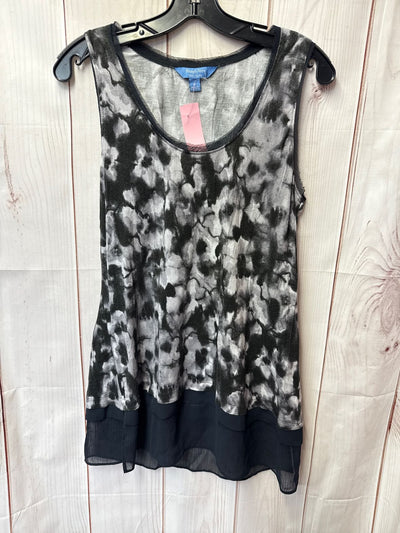 Simply Vera Women's Size M Gray Sleeveless Top