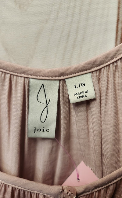 Joie Women's Size L Pink Short Sleeve Top