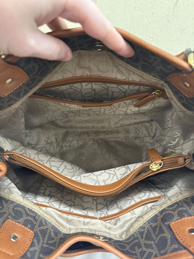Calvin Klein Brown Purse Bag