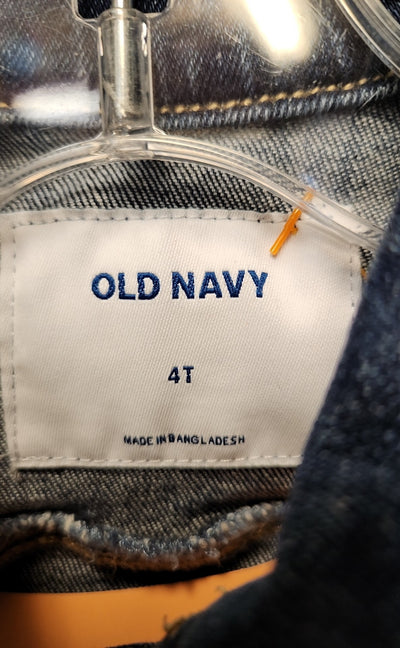 Old Navy Girl's Size 4 Blue Jacket