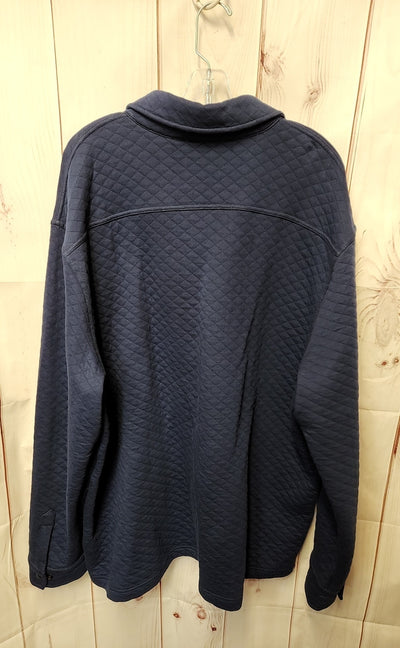 Lands End Men's Size XXL Navy Jacket