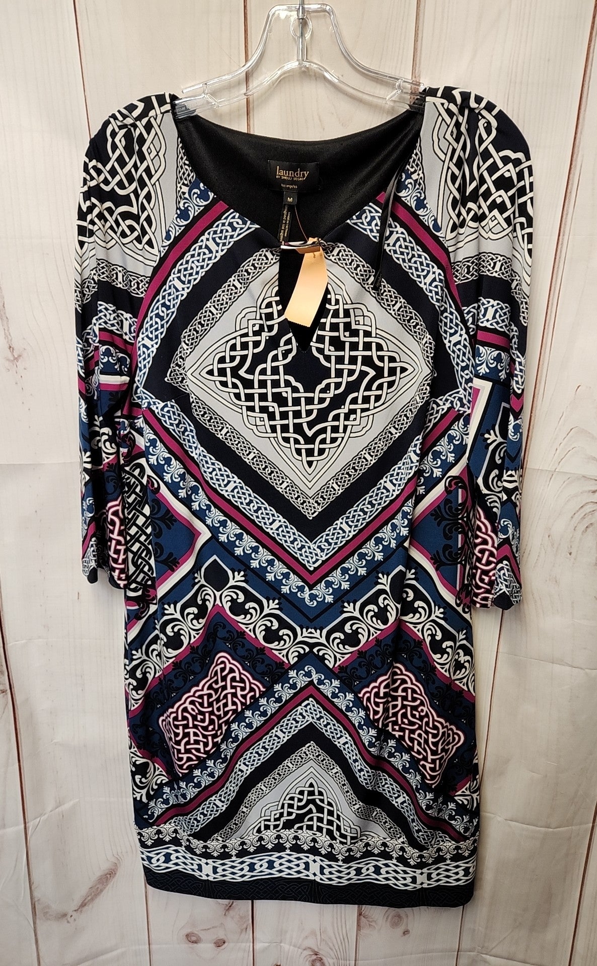 Laundry by Shelli Segal Women's Size M Blue Dress