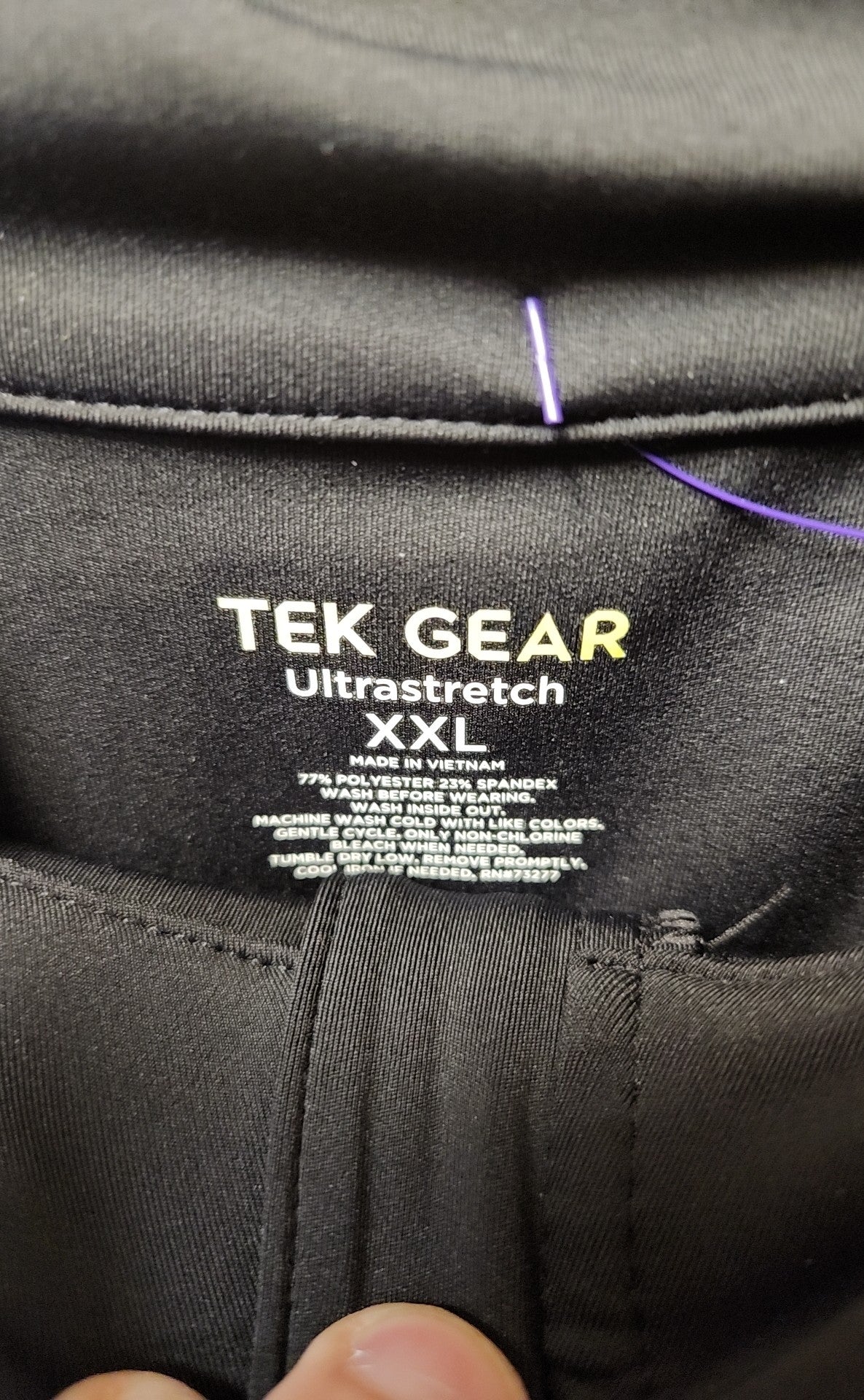 Tek Gear Women's Size XXL Black Active Jacket