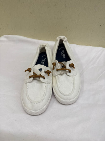 Sperry Women's Size 9-1/2 White Flats Shoes