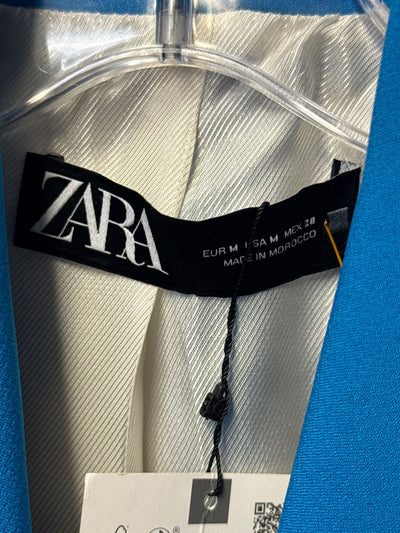 NWT Zara Women's Size M Blue Coat