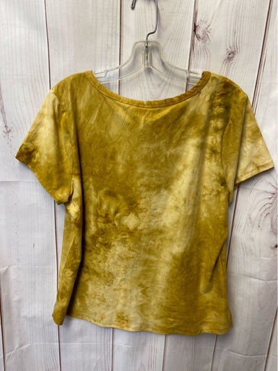 Arizona Women's Size XL Yellow Short Sleeve Top