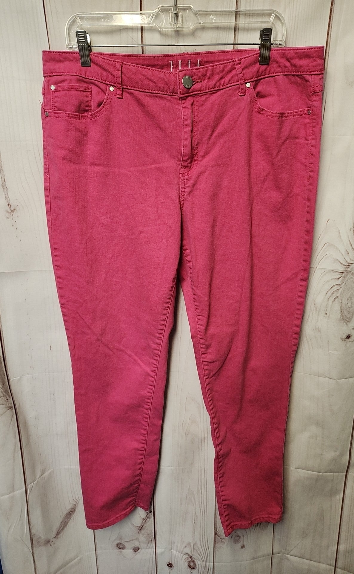 Elle Women's Size 33 (15-16) Pink Jeans