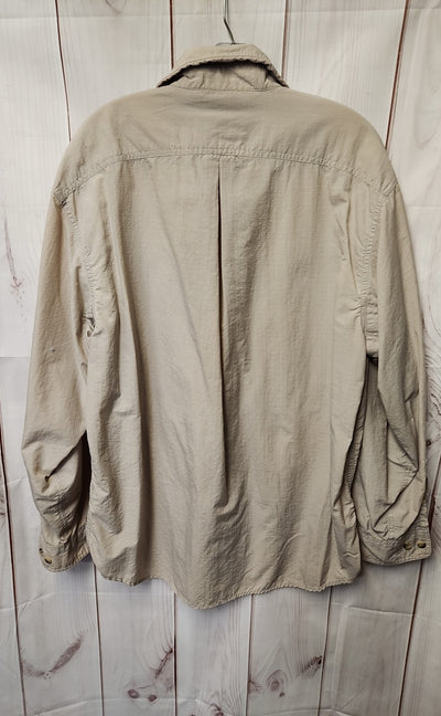 Rockwater Designs Men's Size L Beige Shirt