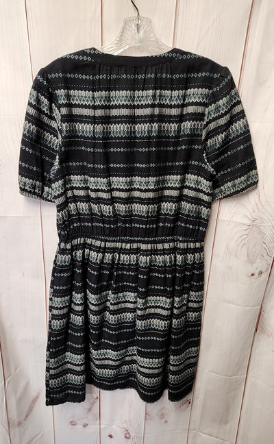 NWT Loft Women's Size M Black Dress