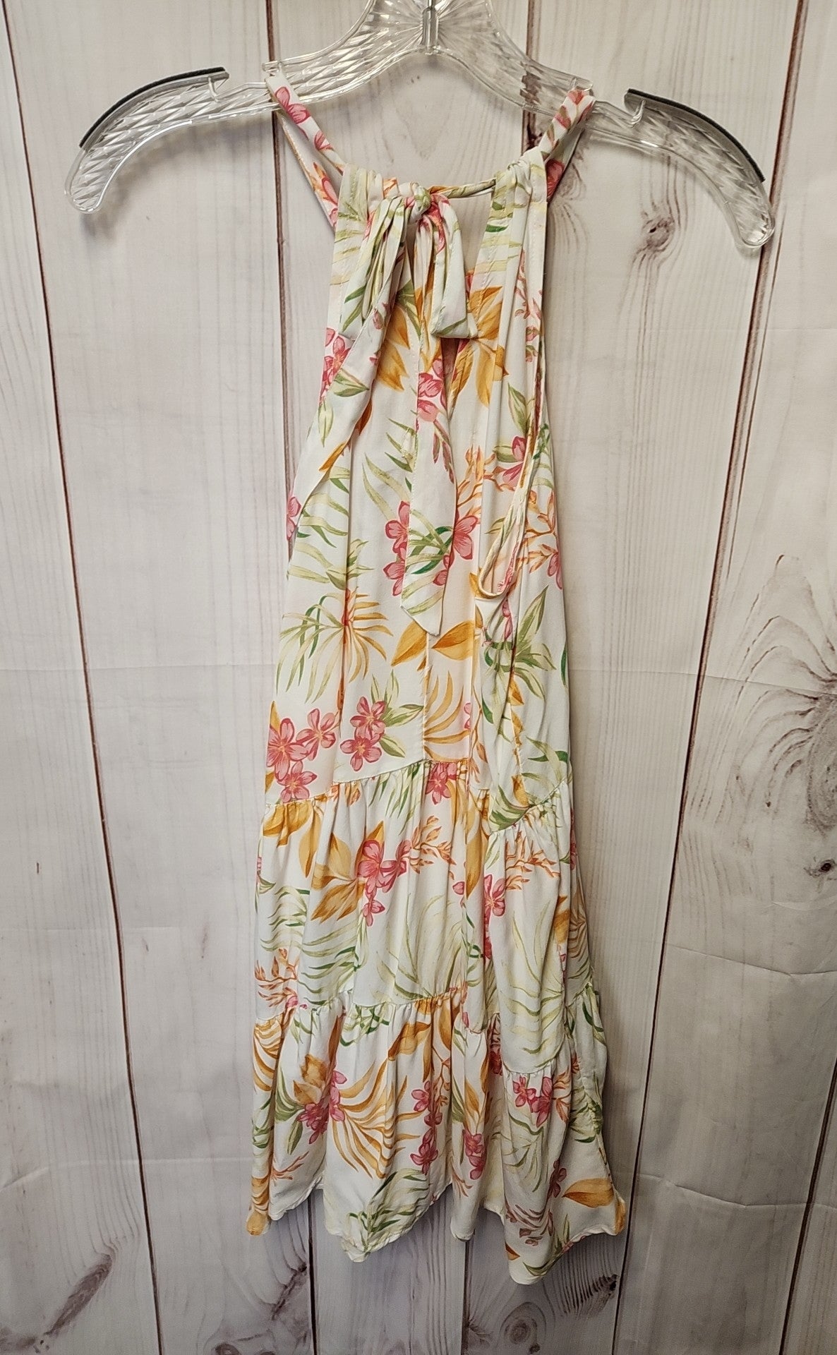 NWT Rip Curl Women's Size XS White Floral Cover-Up