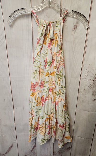 NWT Rip Curl Women's Size XS White Floral Cover-Up