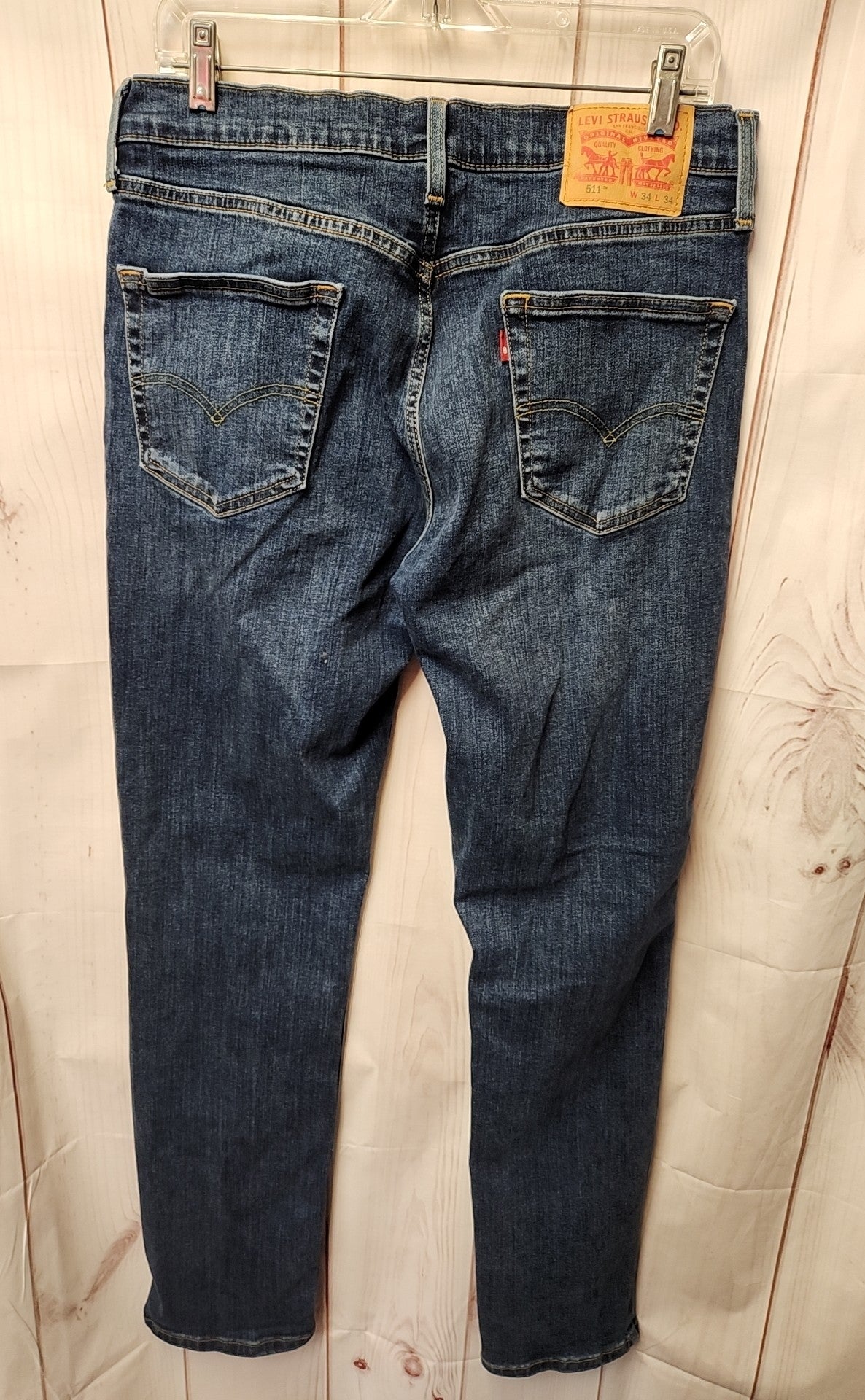 Levis Men's Size 34x34 Blue Jeans
