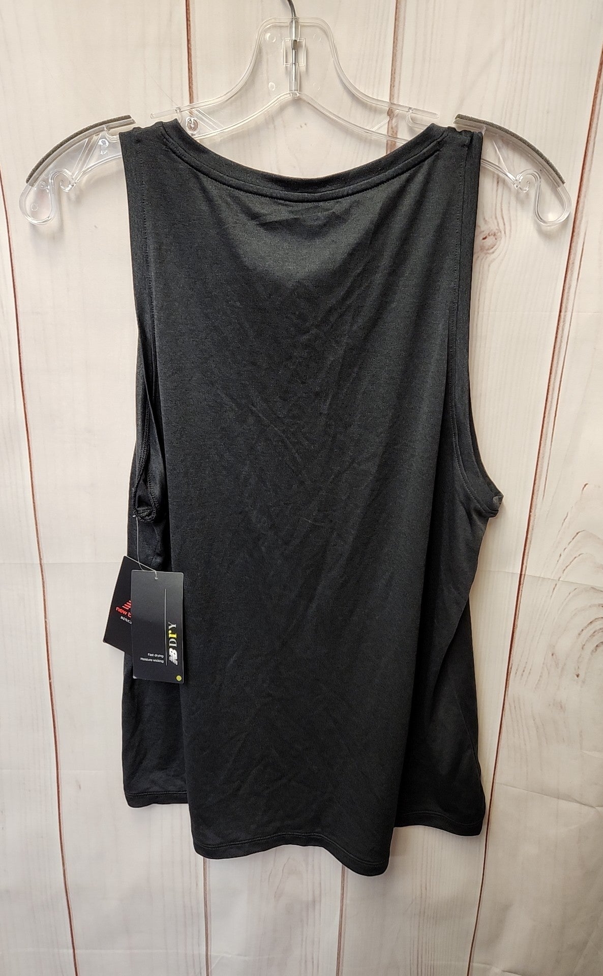 NWT New Balance Women's Size L Black Sleeveless Top