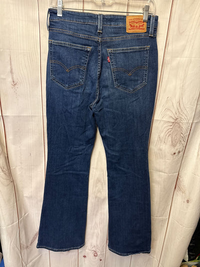Levis Women's Size 30 (9-10) Blue Jeans 126 Flare