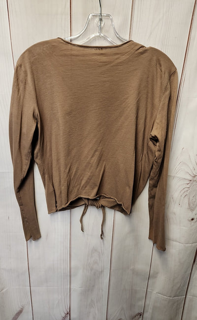 J Jill Women's Size S Petite Brown Cardigan