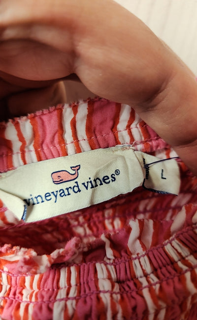 Vineyard Vines Girl's Size 10/12 Pink Dress