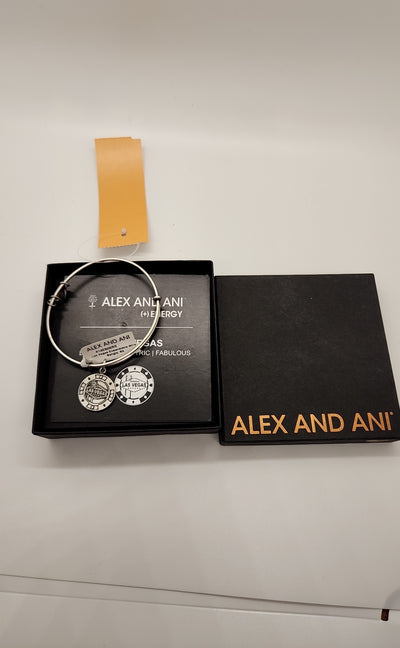 NWT in Box Las Vegas Alex and Ani Silver Bracelet